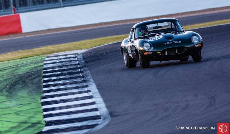 Jaguar E-Type at Silverstone (photo: Matt White)