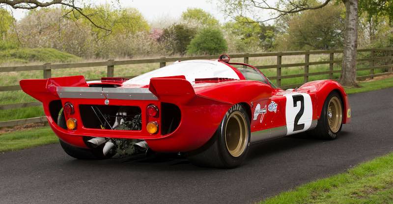 1970 Ferrari 512 S Right Rear