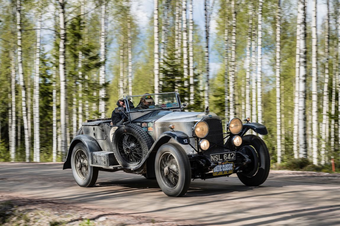 Baltic Classic 2017. Day 05. Turku -  Jvaskyla., Car 12. Charles Bishop(GB) / Nellie Bishop(GB) 1934 Lagonda M45