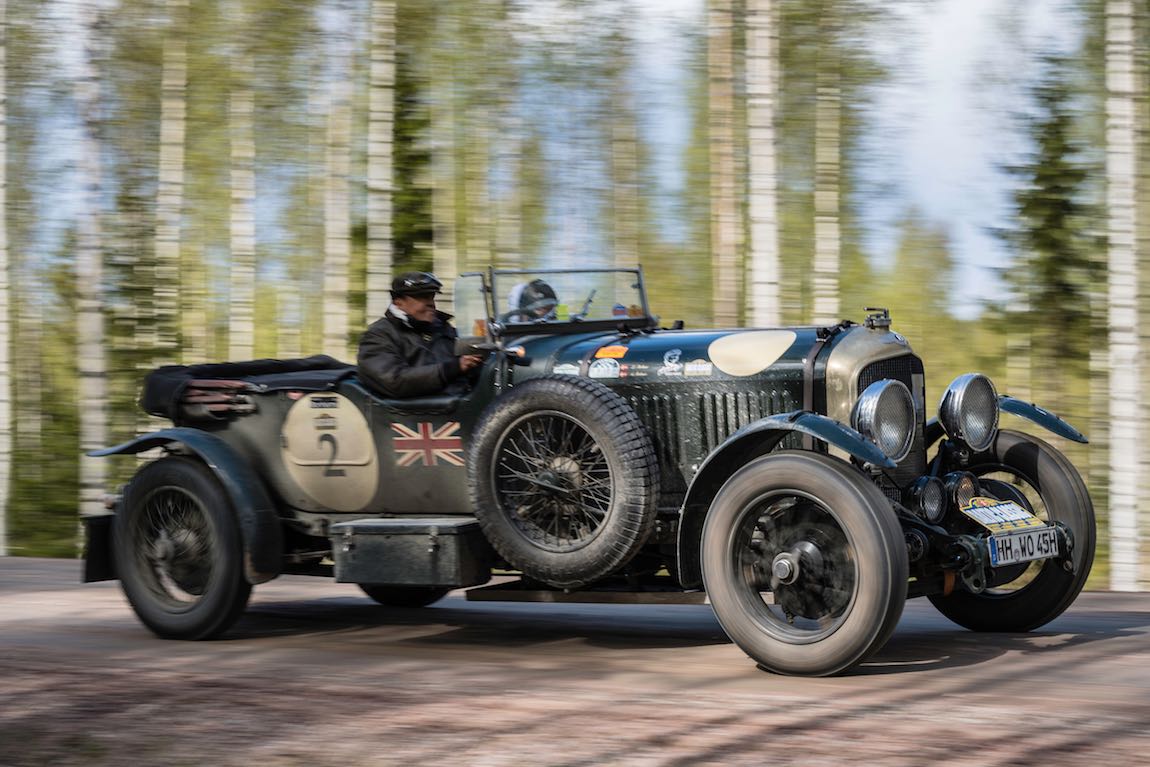 Baltic Classic 2017. Day 05. Turku -  Jvaskyla., Car 02. Lars Rolner(DK) / Annette Rolner(DK)1928 - Bentley 4 1/2