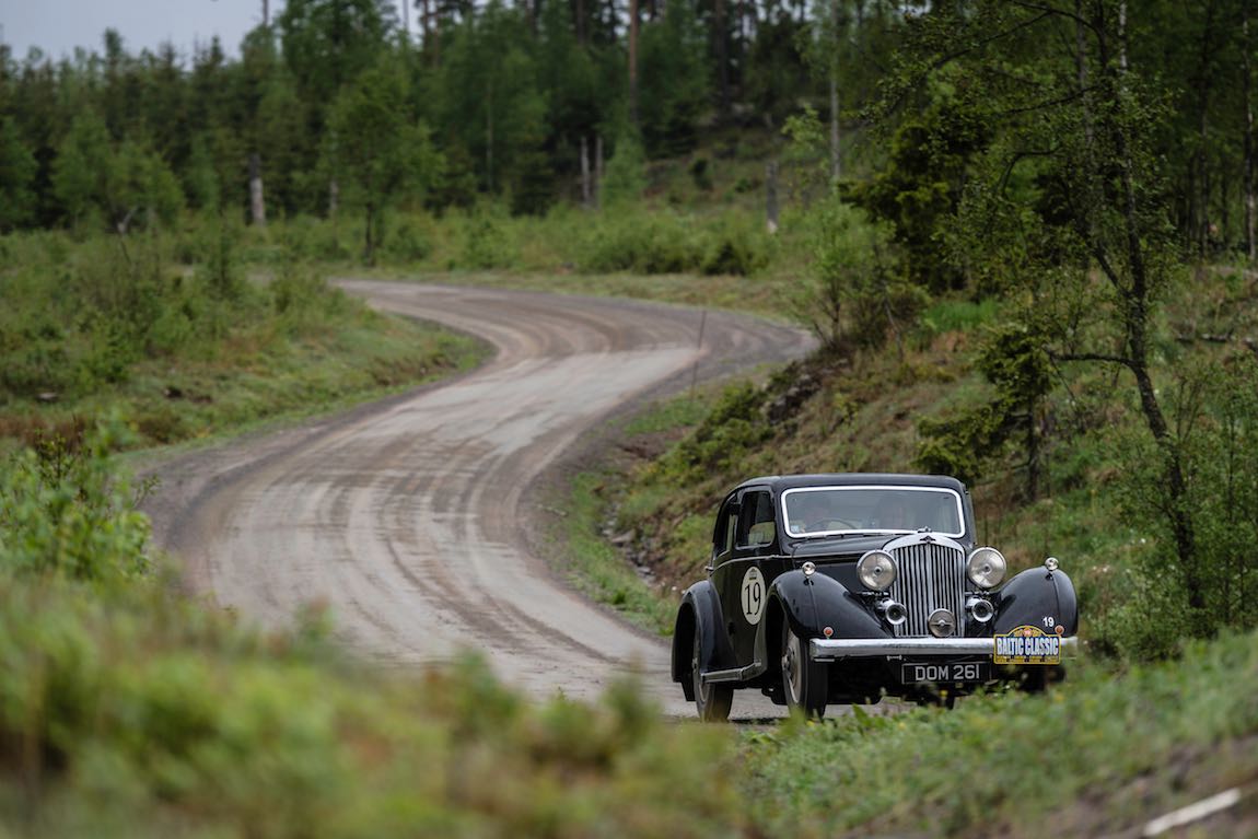 Car 19. Peter Gordon(GB) / Griselda Gordon(GB)1937 - Talbot 110, Karlstad - Stockholm, The Baltic Classic 2017. Day 03