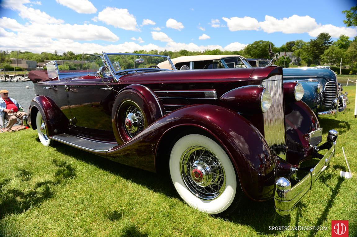 Best in Show - 1935 Packard Twelve Dual Cowl Phaeton Dietrich - Al and Sandra San Clemente Michael DiPleco