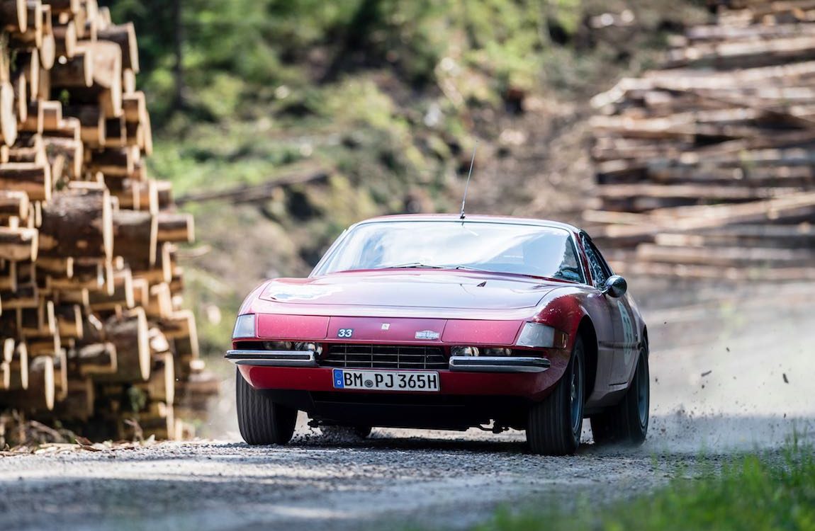 Baltic Classic 2017. Day 02  Gothenburg - Karlstad, Car 33. Joerg Lemberg(D) / Louis Lemberg(D)1969 Ferrari 365 GTB/4 Daytona