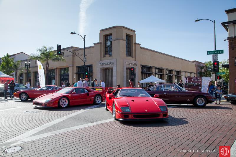Ferraris on Colorado Blvd and De Lacey Ave