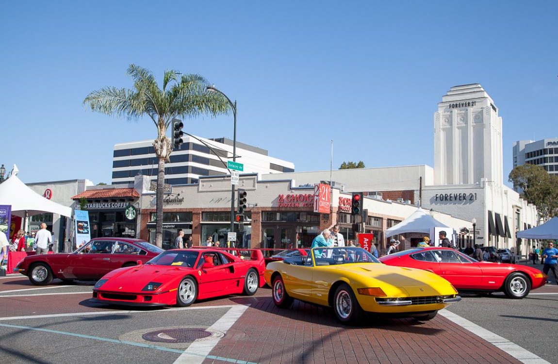 Ferraris on Colorado Blvd and De Lacey Ave