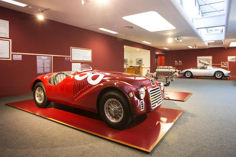 Under the Skin and Infinite Red Exhibits at Ferrari Museum Maranello