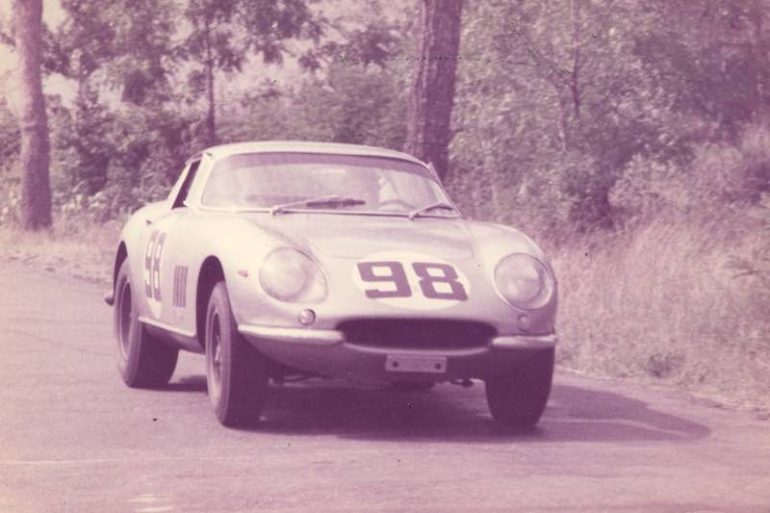 Chassis 09051 competing in its first race at the 1966 500 Kilometers of Mugello (Photo copyright and courtesy of Marcel Massini)