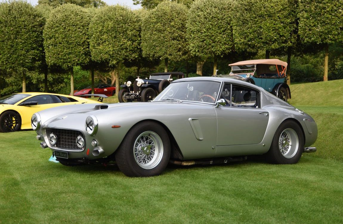 1961 Ferrari 250 SWB Competizione at Heveningham Hall Concours d'Elegence 2017. Credit Rufus Owen