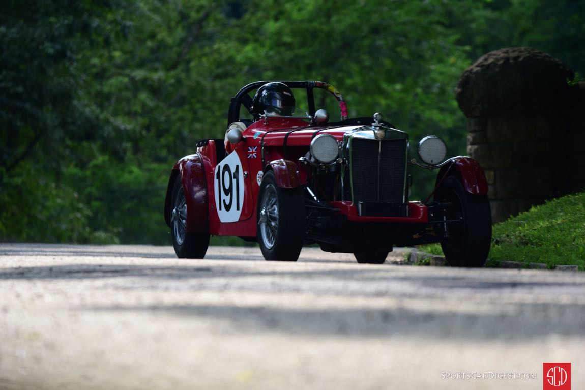 1951 MG-TD, George Shafer. Michael Casey-DiPleco