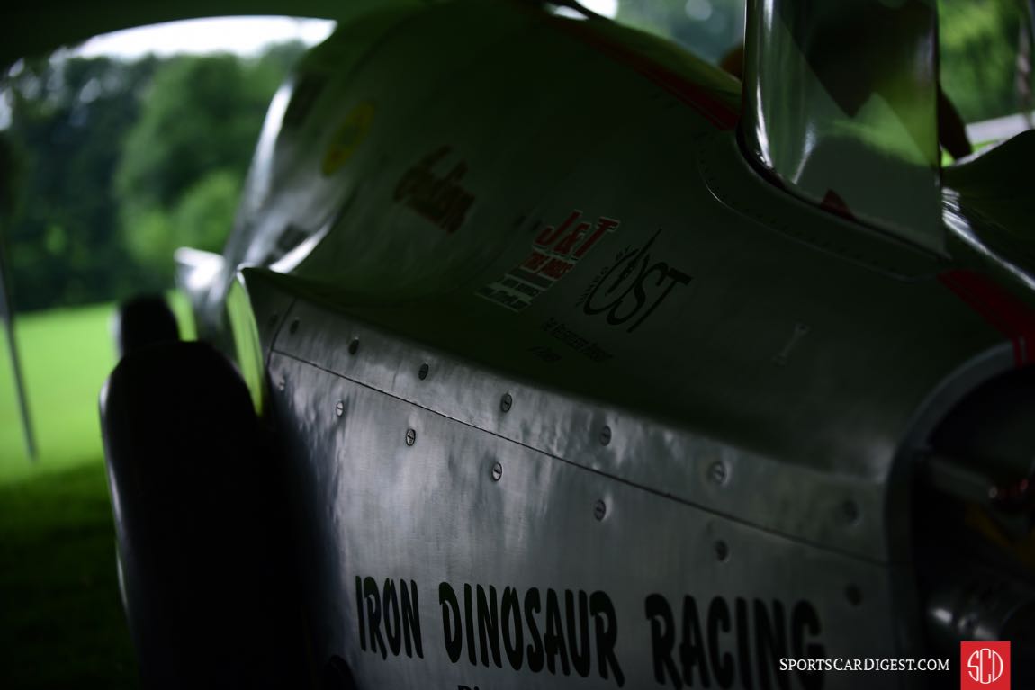 The Iron Dinosaur, Bonneville Land Speed Racer. Michael Casey-DiPleco