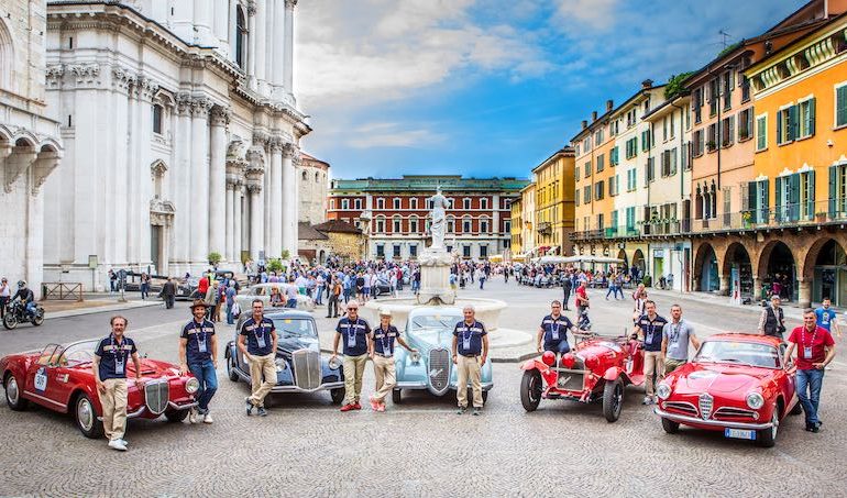 Alfa Romeo Historic Museum at 2017 Mille Miglia