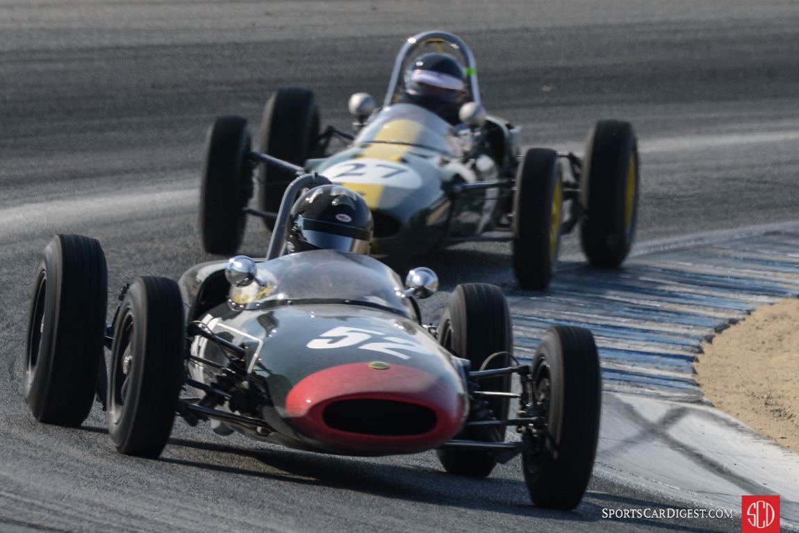 Beautiful pair of Lotus Formula Juniors DennisGray