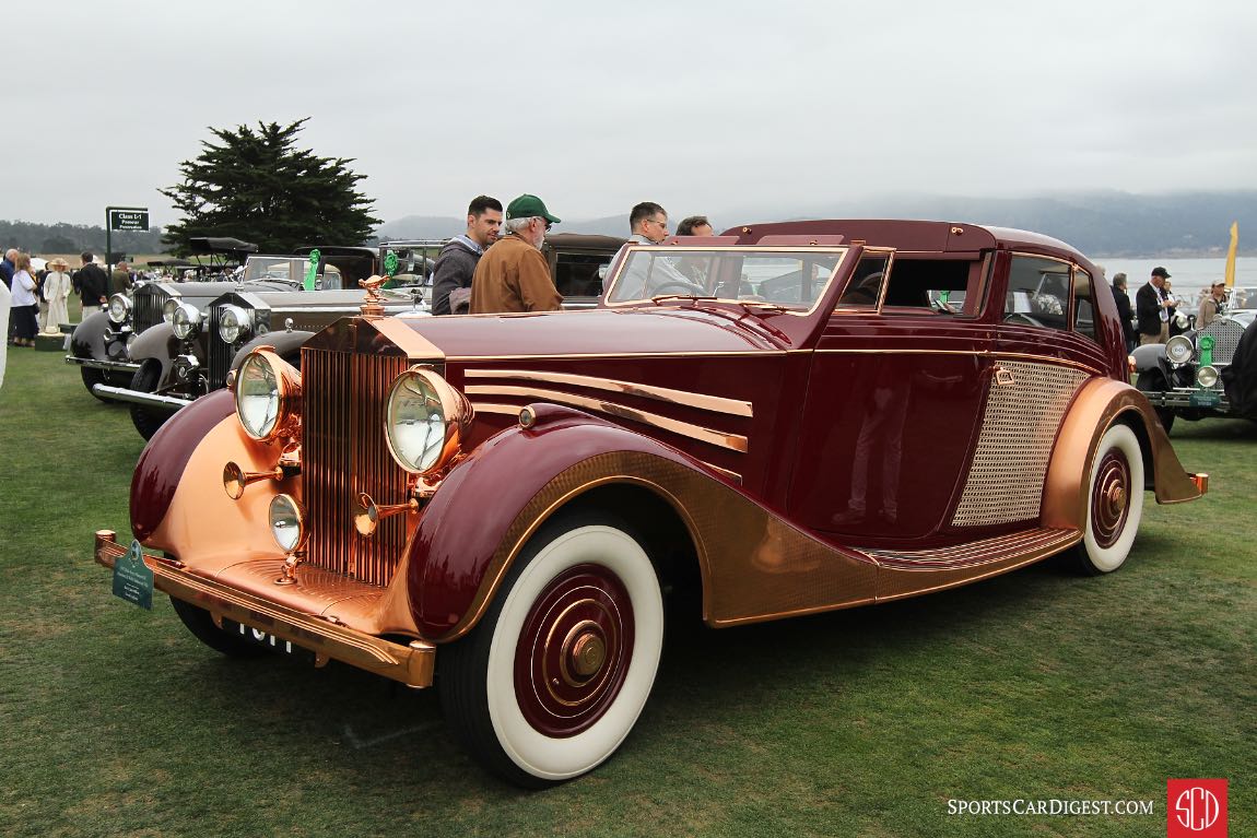 1937 Rolls-Royce Phantom III Freestone and Webb Sedanca de Ville