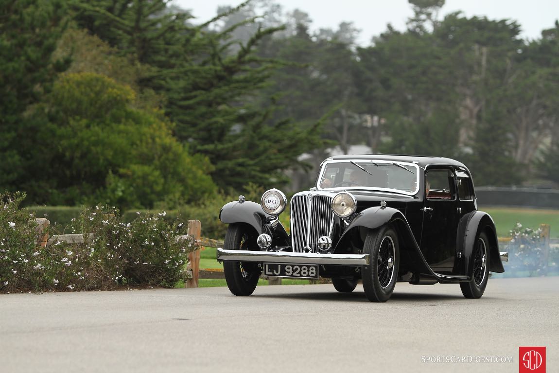 1934 SS Cars SS1 Fixed Head Coupe
