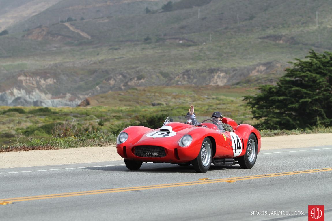 1958 Ferrari 250 Testa Rossa Scaglietti Spider 0728TR, winner of the 24 Hours of Le Mans in 1958 at the hands of Phil Hill and Olivier Gendebien