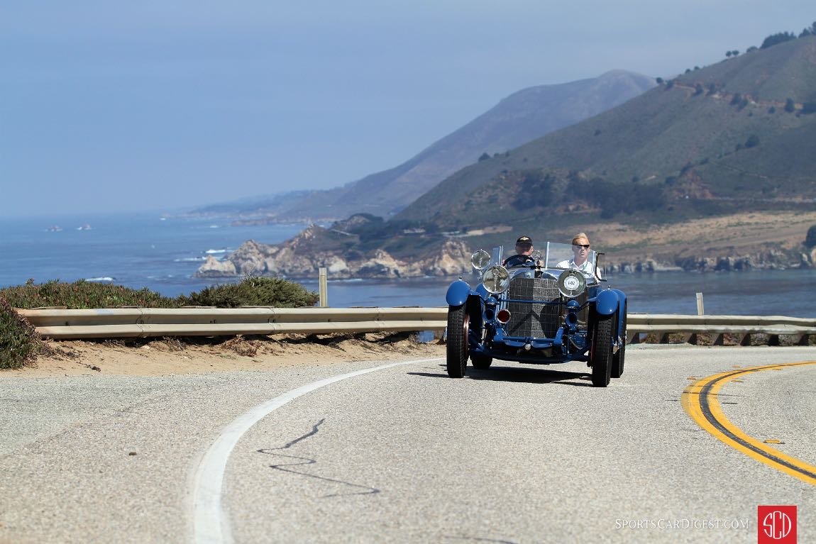 1929 Mercedes-Benz S Barker Tourer, Best of Show winner at the 2017 Pebble Beach Concours d'Elegance