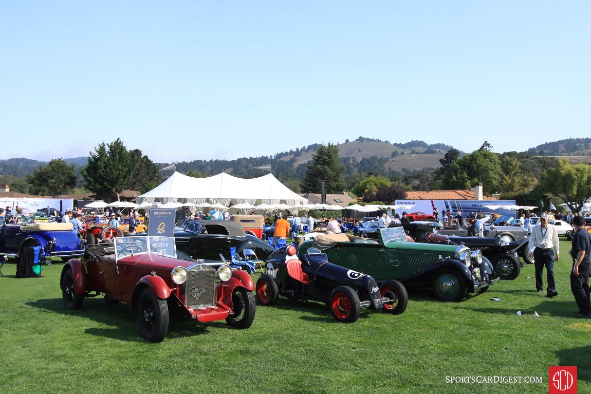 Pre-War Sports and Racing Class - Quail Motorsports Gathering 2017