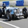 Robin Gale flat out in his 1934 Riley Special. 
Photo: Chris Willows