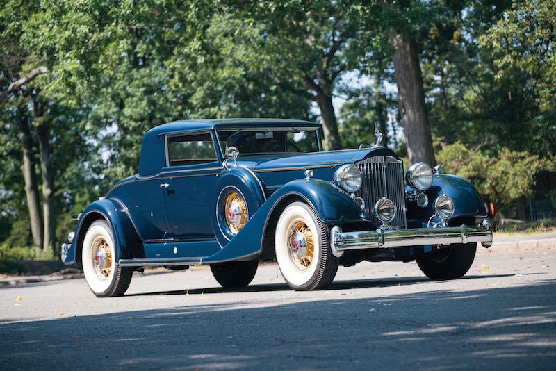 1934 Packard Twelve 2/4-Passenger Coupe, chassis 902316 (photo: Erik Fuller) Erik Fuller ©2017 Courtesy of RM Sotheby's