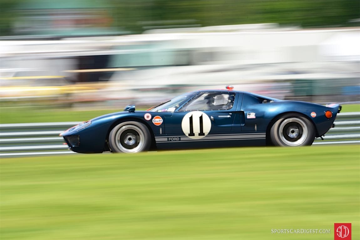 Richard Attwood- 1966 Ford GT40. Michael Casey-DiPleco