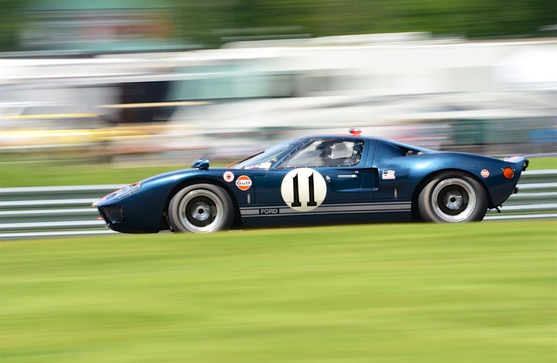 Richard Attwood- 1966 Ford GT40. Michael Casey-DiPleco