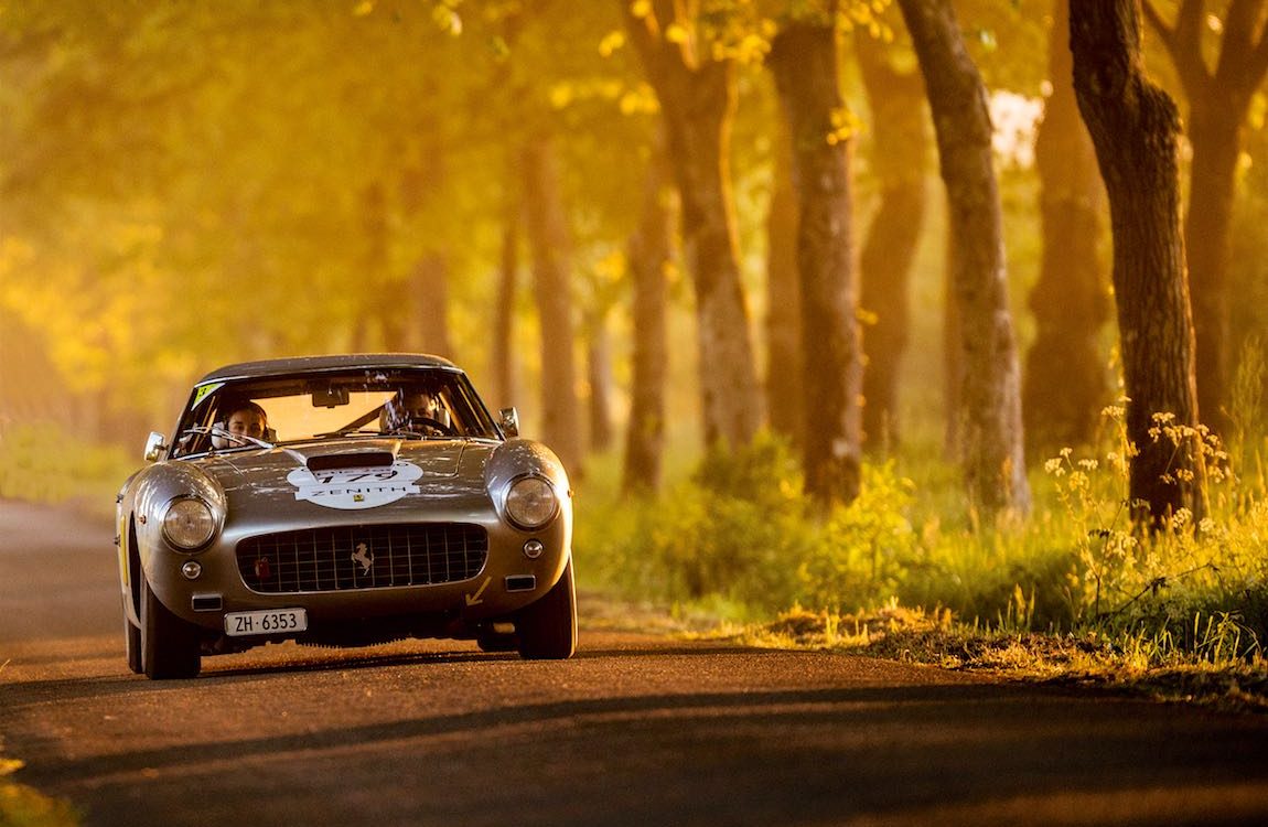 Ferrari 250 GT SWB Berlinetta  on the Tour Auto (photo: Julien Mahiels) Julien Mahiels