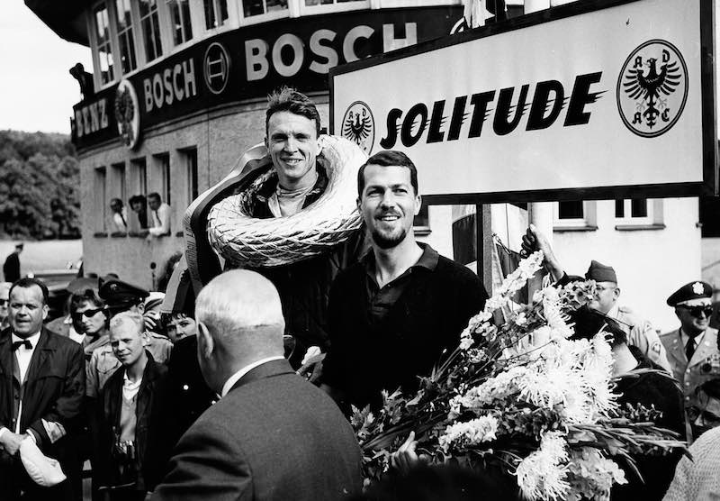 Solitude 1962: Dan Gurney and Joakim Bonnier (right).