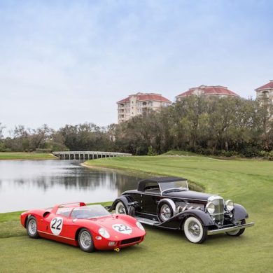 1929 Duesenberg J/SJ Convertible and 1963 Ferrari 250/275P Deremer Studios LLC