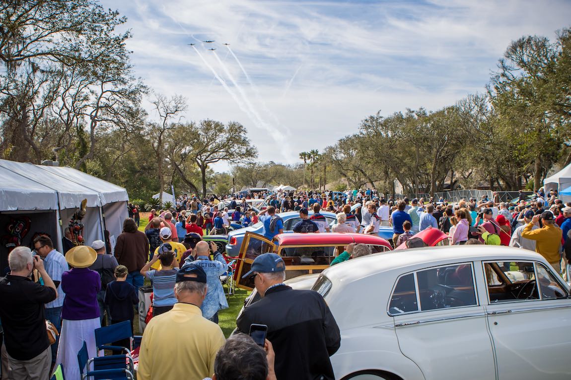 Cars and Coffee at the 2018 Amelia Island Concours Deremer Studios LLC