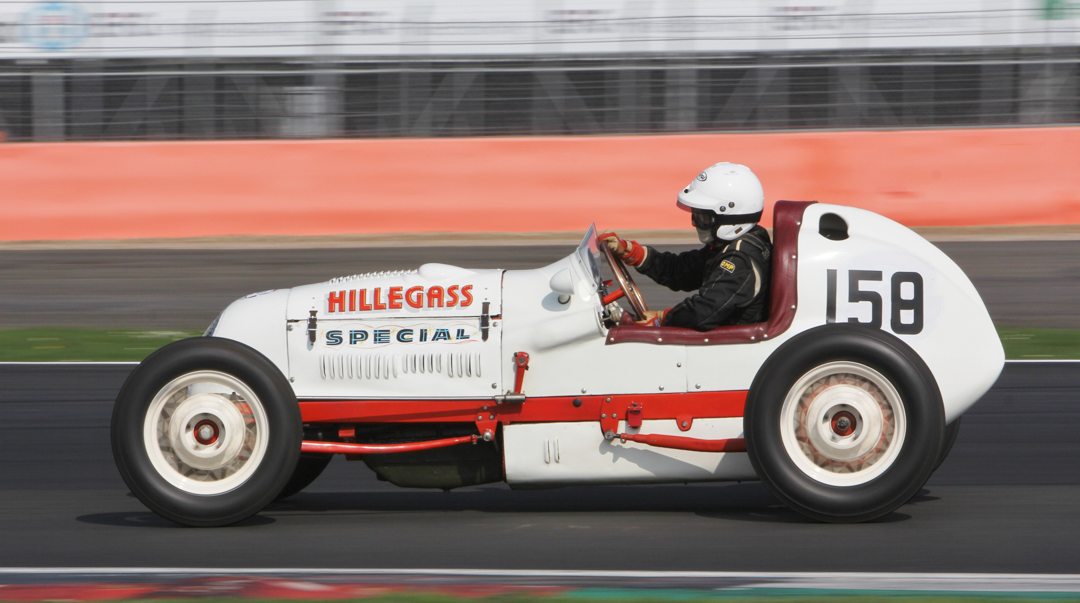 Douglas Martin in the 1937 Hillegas Sprint car was a winner.