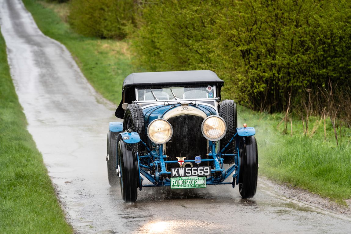 Car 21. Bert Degenaar (NL) / Caspar Killick (GB) 1929 Bentley 4.5 Bluebell
