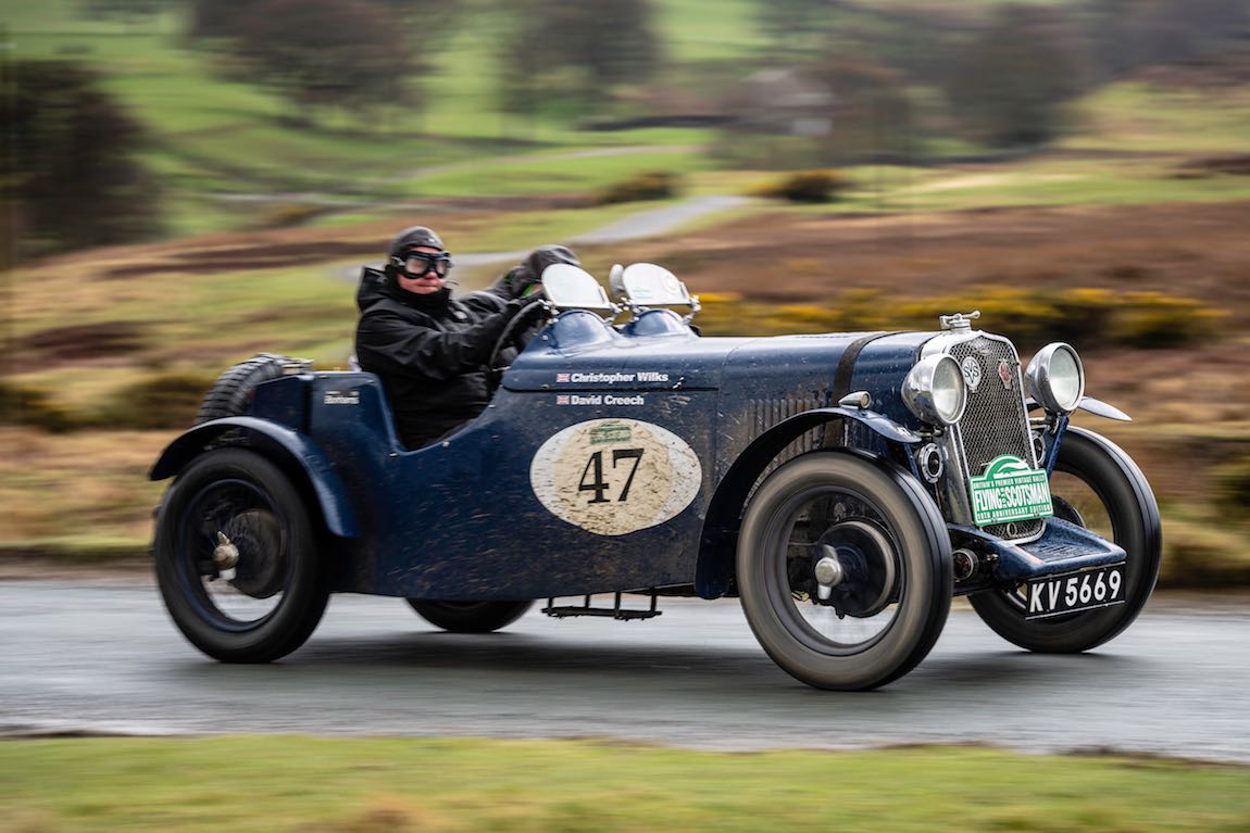Car 47. Chris Wilks (GB) / Dave Creech (GB) 1933 Singer Le Mans