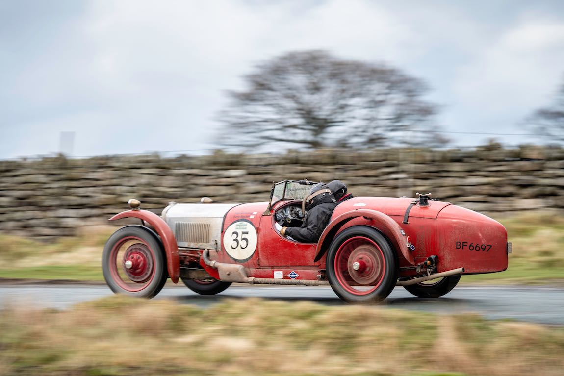 Car 35. Nigel Dowding (GB) / Mary Antcliff (GB) 1930 Riley Brooklands