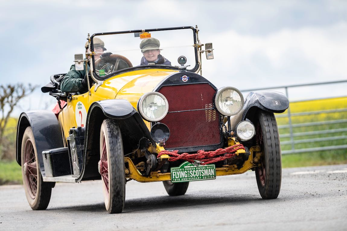Car 02. Andrew Bailey (IRL) / Philippa Spiller (IRL) 1918 Stutz K Roadster