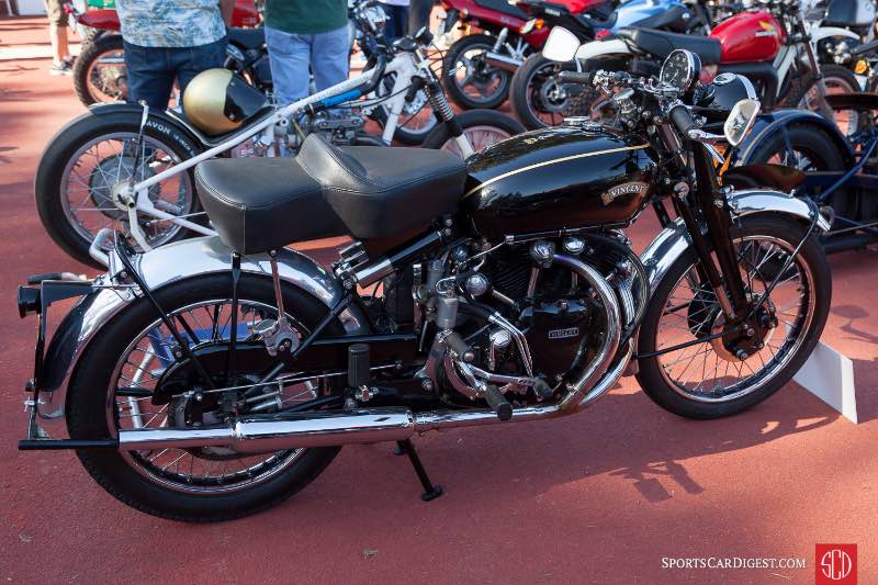 1951 Vincent Black Shadow owned by Mike Begley