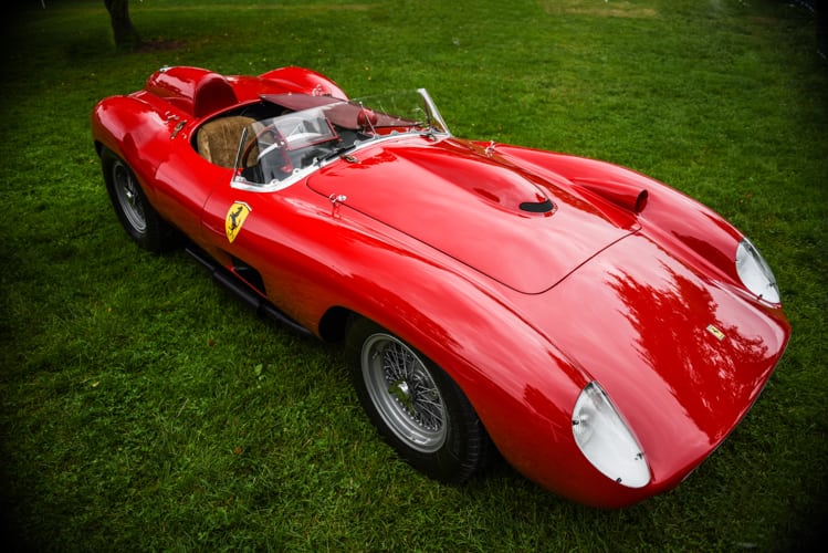 Best in Show Sport- 1957 Ferrari 335 Sport Spider Scaglietti. Michael Casey-DiPleco