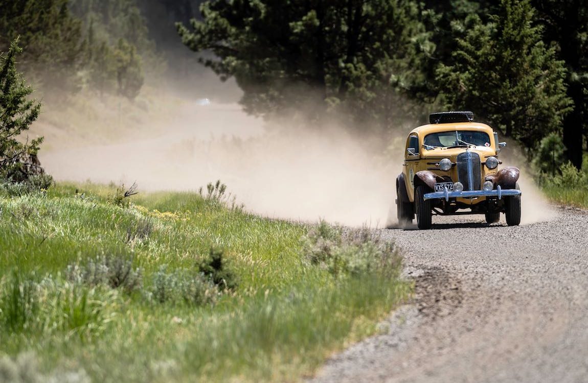 Brian Scowcroft (GB) / Catherine Scowcroft (GB) 1936 Chevrolet Coupe