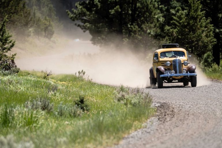 Brian Scowcroft (GB) / Catherine Scowcroft (GB) 1936 Chevrolet Coupe