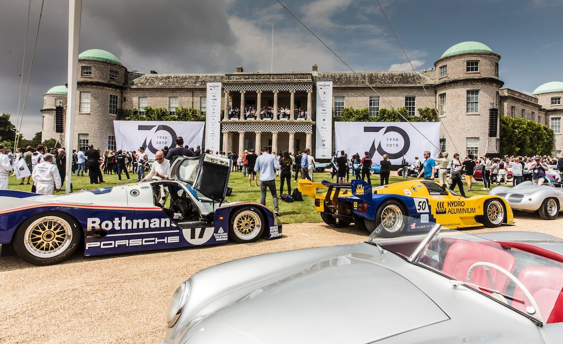 70 years of Porsche sports cars celebrated at Goodwood Festival of Speed Markus Leser