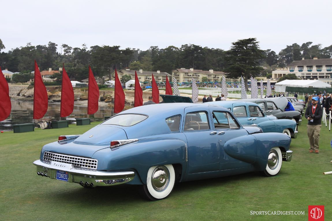 Tucker was featured at the 2018 Pebble Beach Concours
