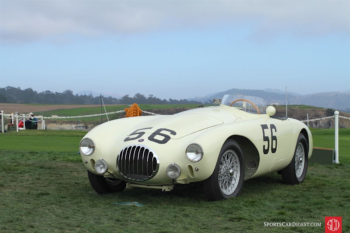 1954 OSCA MT4 1500 Spider, winner of the Sebring 12 Hours in 1954 driven by Stirling Moss and Bill Lloyd