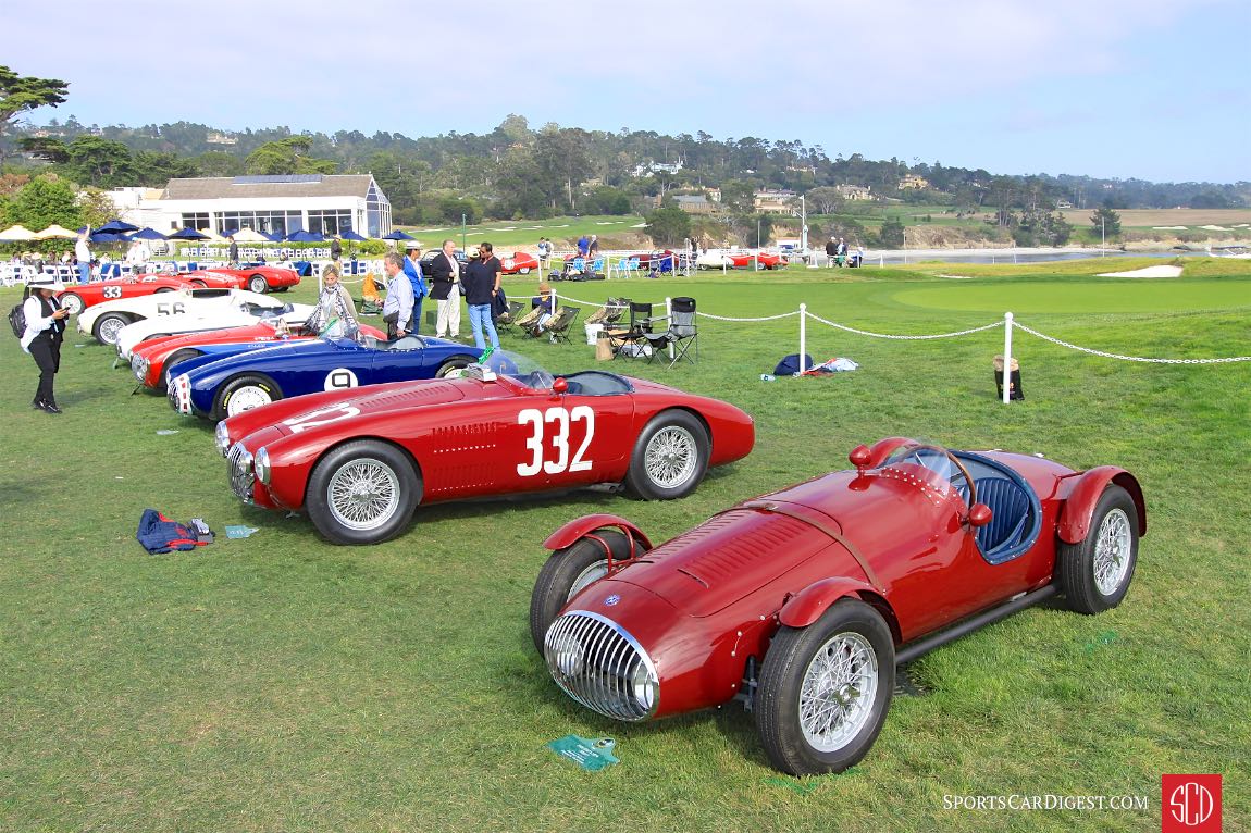 OSCA was featured at the 2018 Pebble Beach Concours