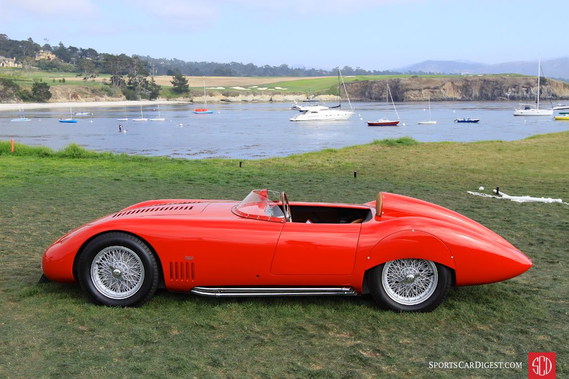 1955 OSCA MT4 1500 Morelli Spider - chassis 1168 has a streamlined Morelli body built for American racer Paul Pappalardo