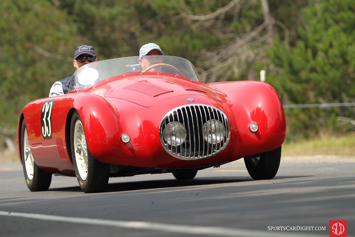 1952 OSCA MT4 MM Spider - chassis 1122 is the only remaining original MT4 of three built by the factory in the Ernesto Maserati– designed Mille Miglia body style with the in-board headlights