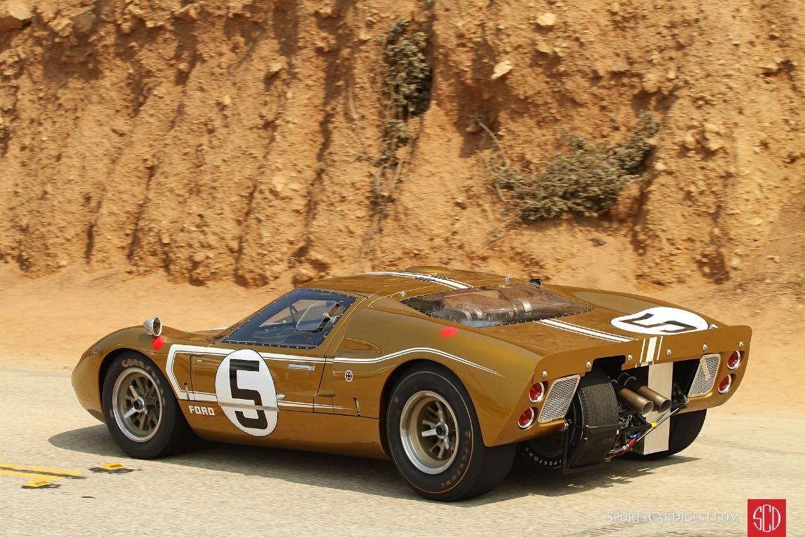 1966 Ford GT40 Mark IIB Coupe hopefully didn't need the spare