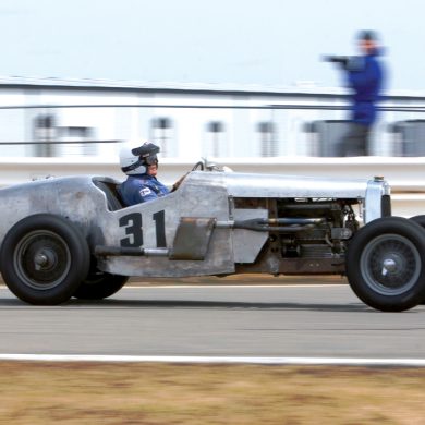 The 1948 HRG of Gary Ford.
Photo: Walter Pietrowicz