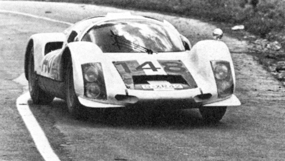 Mairesse and Muller win the Targa Florio driving a Porsche 906 (1966).