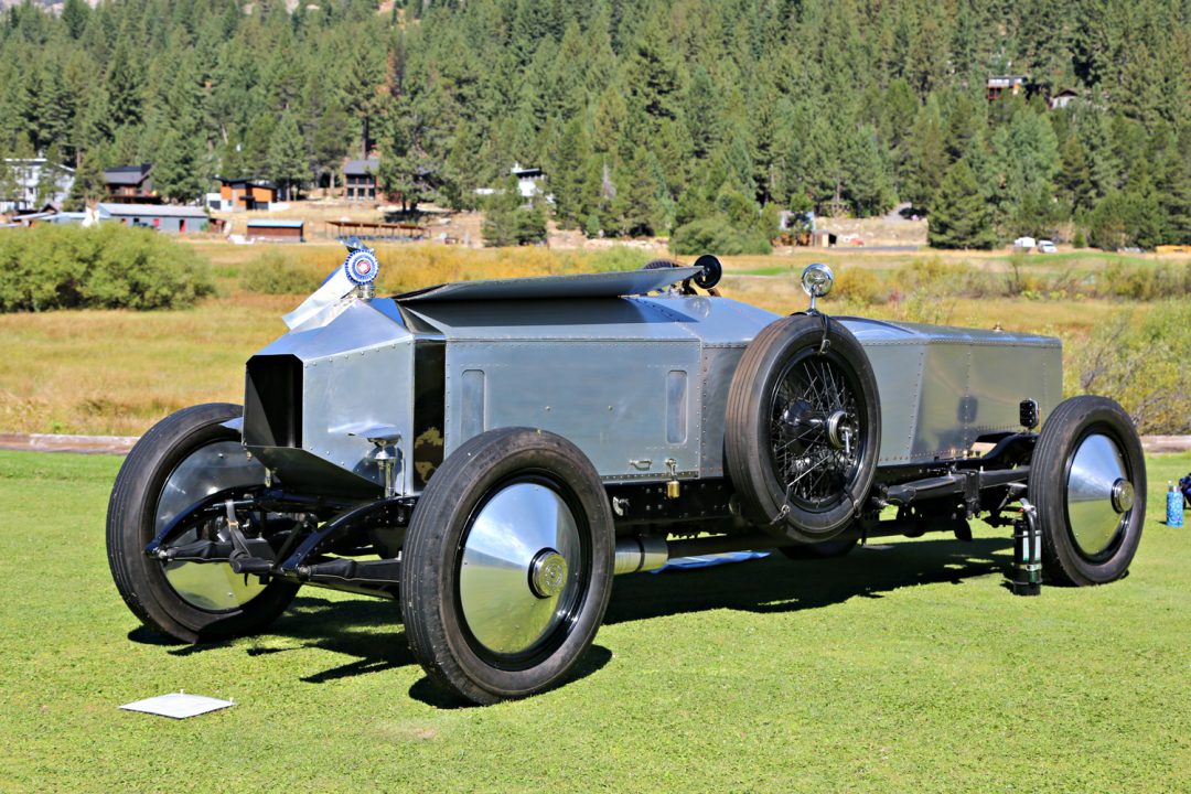 1921 Rolls-Royce Silver Ghost 53LE Morrison body race car. David Morrison. 2018 Rolls-Royce Owners Club meet Sqauw Valley. Steve Natale photo
