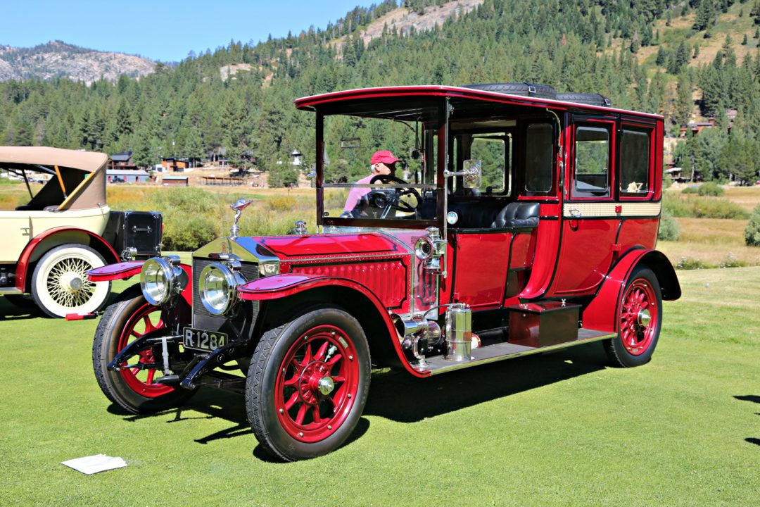 1912 Rolls-Royce Silver Ghost by Layborne. David Morrison. 2018 Rolls-Royce Owners Club meet Squaw Valley. Steve Natale photo