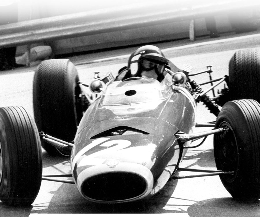 Jackie Stewart in the BRM at Monaco GP, 1966.
Photo: BDRC Archive